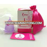 girls period blood collection feminine sanitary soft reusable silicone menstrual cups